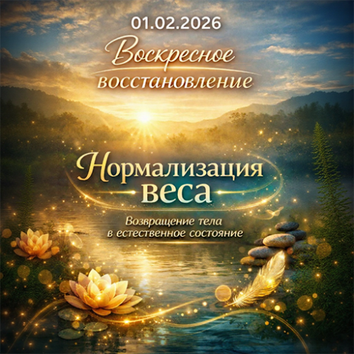 Воскресное восстановление "Нормализация веса"