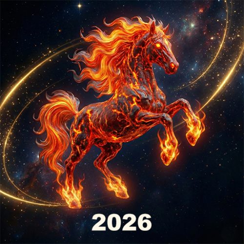 Набор из 4-х энергетических талисманов на 2026 год