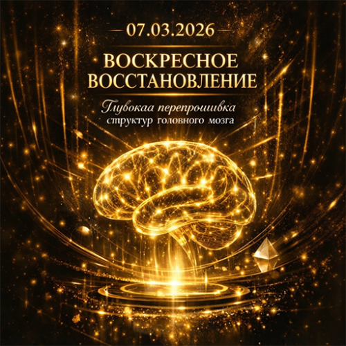 Воскресное восстановление "Глубокая перепрошивка структур головного мозга"