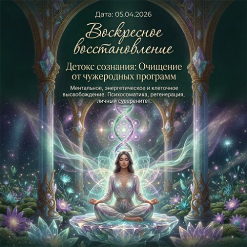 Воскресное восстановление "Детокс Сознания"