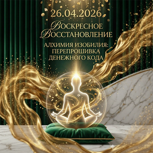 Воскресное восстановление "Алхимия Изобилия: Перепрошивка денежного кода"