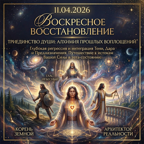 Воскресное восстановление "Триединство Души: Алхимия прошлых воплощений"
