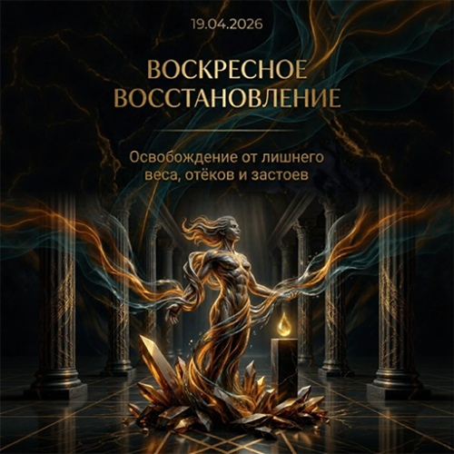 Воскресное восстановление "Алхимия текучести: Освобождение от лишнего веса, зажимов и отеков"