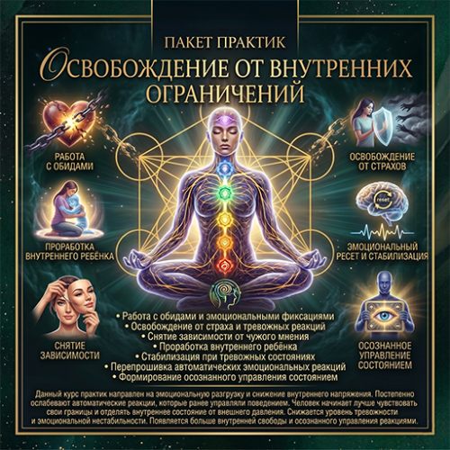 Пакет тематических практик «Освобождение от внутренних ограничений»