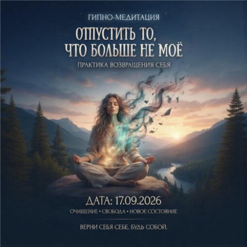 Медитация «Отпустить то, что больше не моё» 17.09.2026