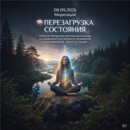 08.09.2026 АВТОРСКАЯ МЕДИТАЦИЯ: ПЕРЕЗАГРУЗКА СОСТОЯНИЯ