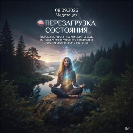 08.09.2026 АВТОРСКАЯ МЕДИТАЦИЯ: ПЕРЕЗАГРУЗКА СОСТОЯНИЯ